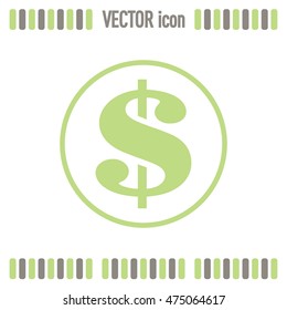 Dollar sign icon