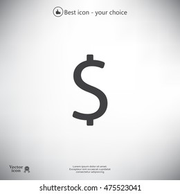 Dollar sign icon