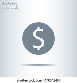Dollar sign icon