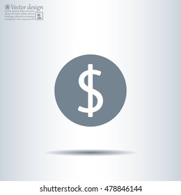 Dollar sign icon