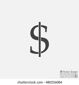 Dollar sign icon