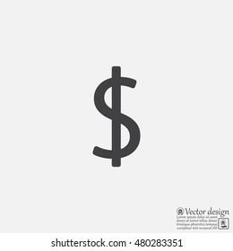 Dollar sign icon