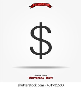 Dollar sign icon