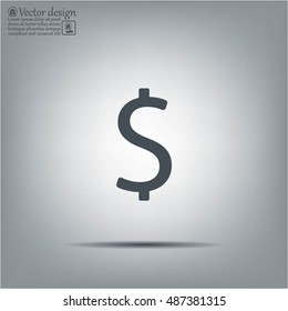 Dollar sign icon