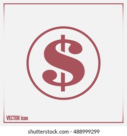 Dollar sign icon