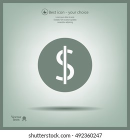 Dollar sign icon