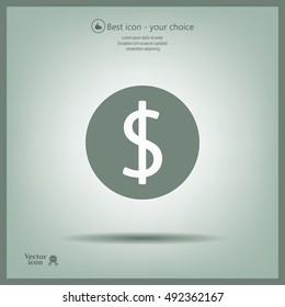 Dollar sign icon