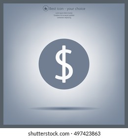 Dollar sign icon