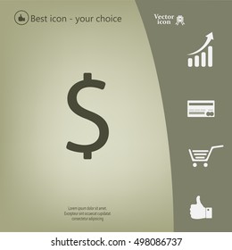Dollar sign icon