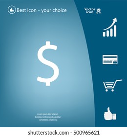 Dollar sign icon