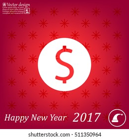Dollar sign icon