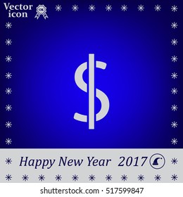 Dollar sign icon