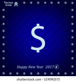 Dollar sign icon