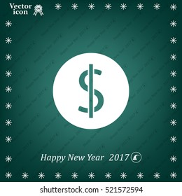 Dollar sign icon