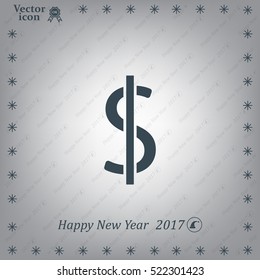 Dollar sign icon