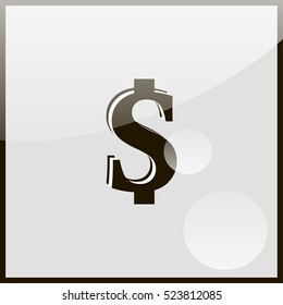 Dollar sign icon.