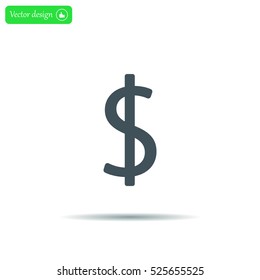Dollar sign icon