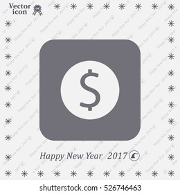 Dollar sign icon