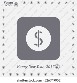 Dollar sign icon