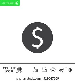 Dollar sign icon