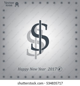 Dollar sign icon