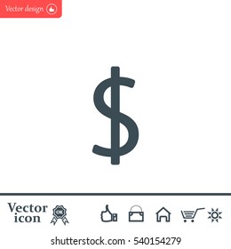 Dollar sign icon