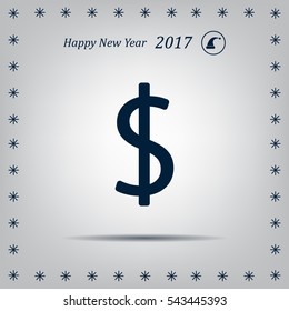 Dollar sign icon