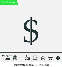 Dollar sign icon