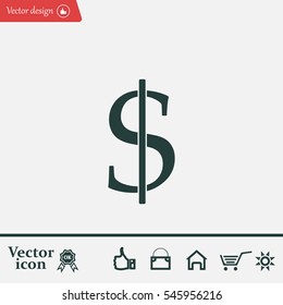 Dollar sign icon