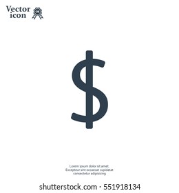 Dollar sign icon