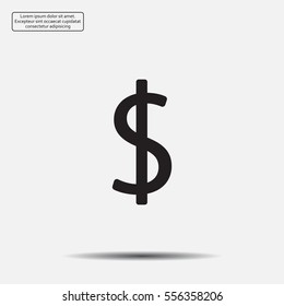Dollar sign icon