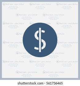 Dollar sign icon