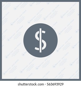 Dollar sign icon