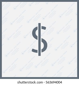 Dollar sign icon