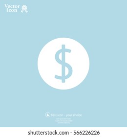 Dollar sign icon