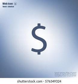Dollar sign icon