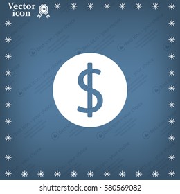 Dollar sign icon