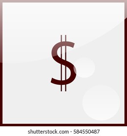 Dollar sign icon.