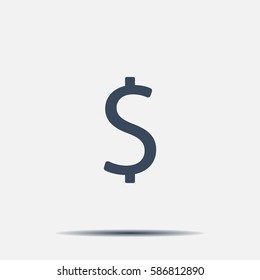 Dollar sign icon