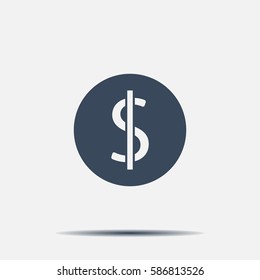 Dollar sign icon