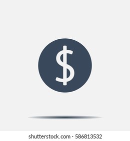 Dollar sign icon