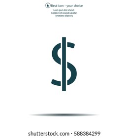 Dollar sign icon