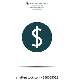 Dollar sign icon