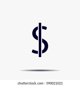Dollar sign icon