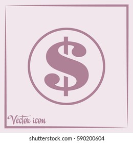 Dollar sign icon