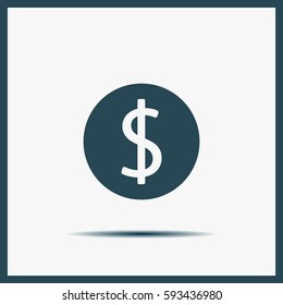 Dollar sign icon