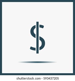 Dollar sign icon