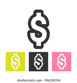 dollar sign icon
