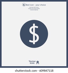 Dollar sign icon