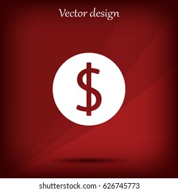 Dollar sign icon